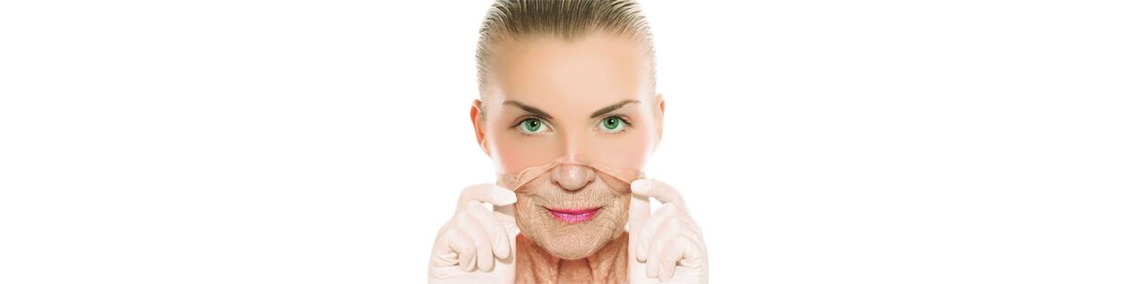 Az arc és a test bőrének megfiatalításának folyamata